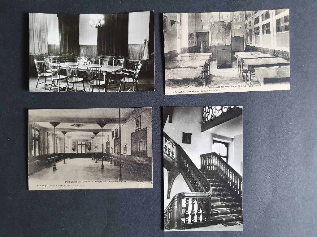 ansicht collectie SITTARD Ursulines (4x), Ophalen of Verzenden, Voor 1920, Limburg