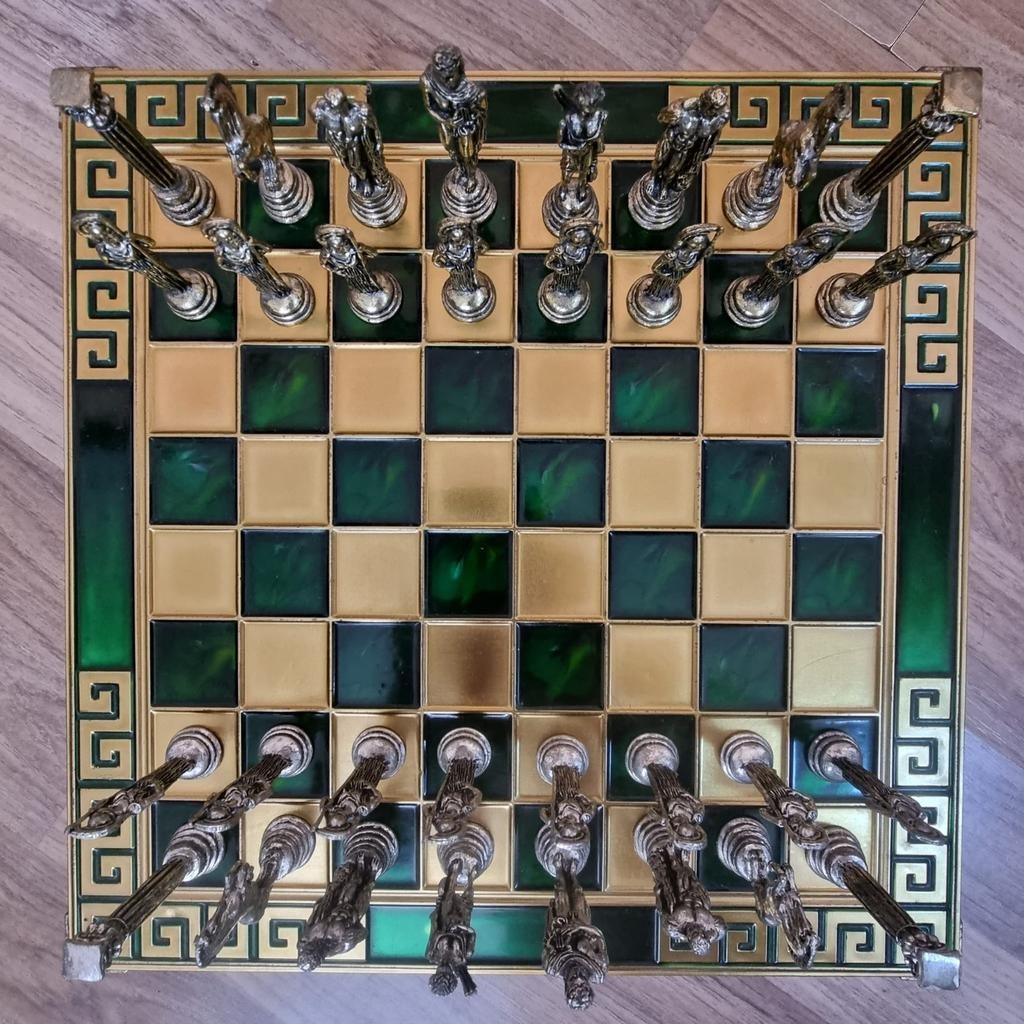 Schaakbord met figuren, Ophalen of Verzenden, Minder dan 500 stukjes