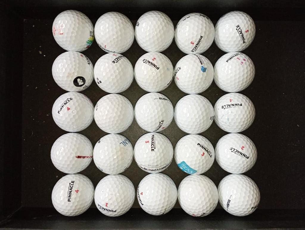 Pinnacle Rush golfballen, Sport en Fitness, Golf, Ophalen of Verzenden, Zo goed als nieuw, Bal(len), Mizuno