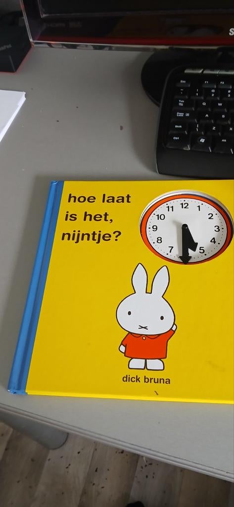 Dick Bruna - hoe laat is het, nijntje?, Non-fictie, Ophalen of Verzenden, Zo goed als nieuw, Dick Bruna