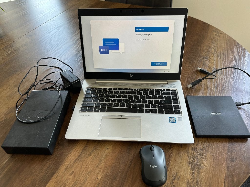 HP Elitebook 840 G6 i5 +accessoires, Computers en Software, Ophalen, HDD, 2 tot 3 Ghz, Qwerty