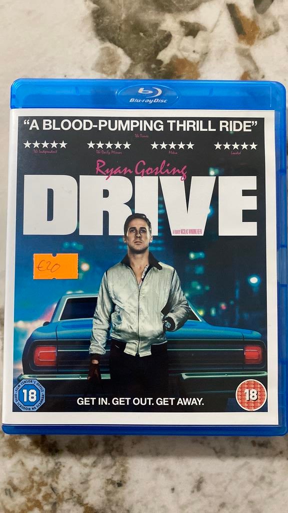 Drive blu ray, Ophalen of Verzenden, Zo goed als nieuw, Actie