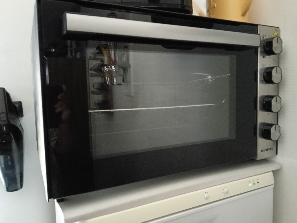 Oven met grill, Ophalen, Minder dan 45 cm, Overige merken, Hete lucht
