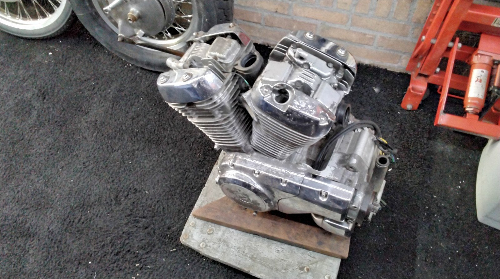 VS 800 intruder motorblok, Ophalen, Gebruikt