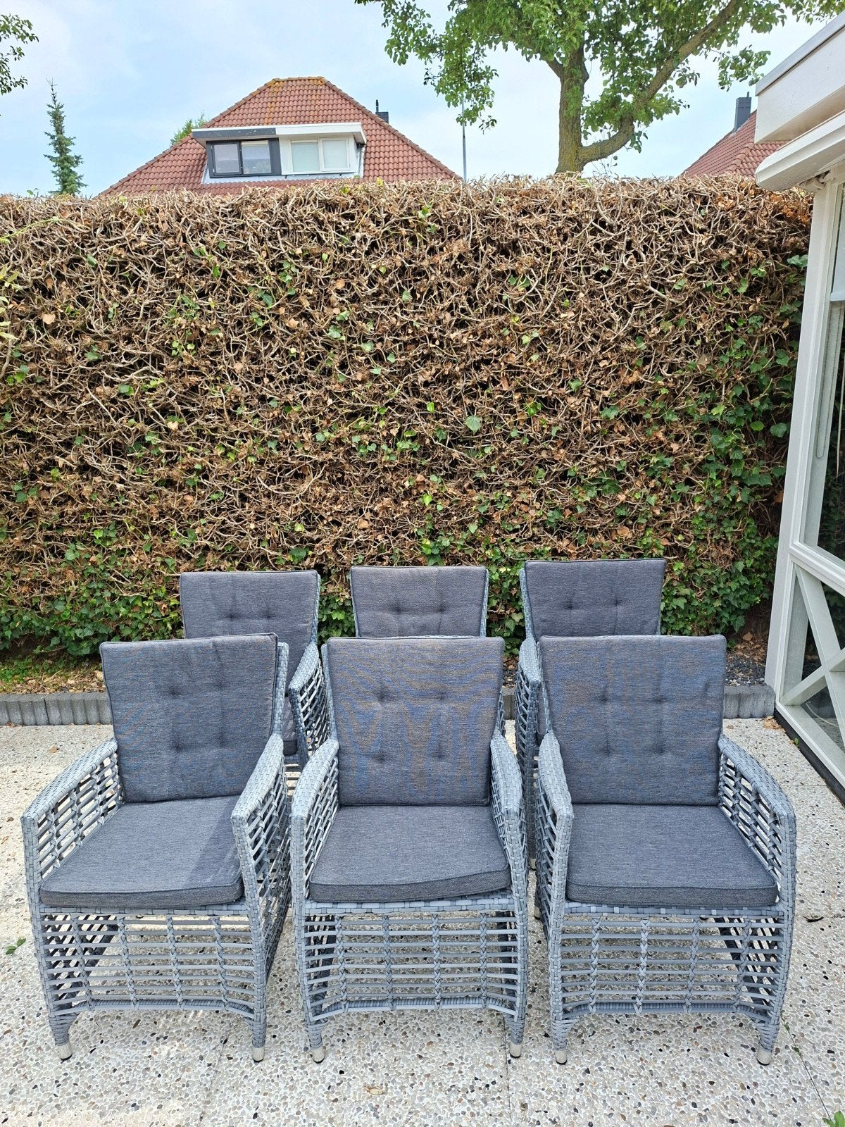 Manifesto tuinstoelen van Kees Smit, Ophalen, Gebruikt