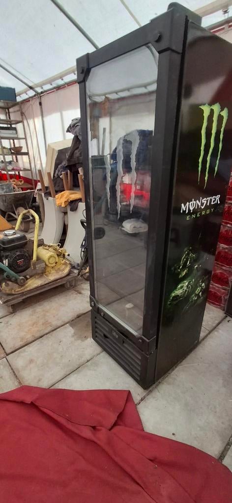 Monster Energy koelkast, 200 liter of meer, Ophalen of Verzenden, Zonder vriesvak, 160 cm of meer
