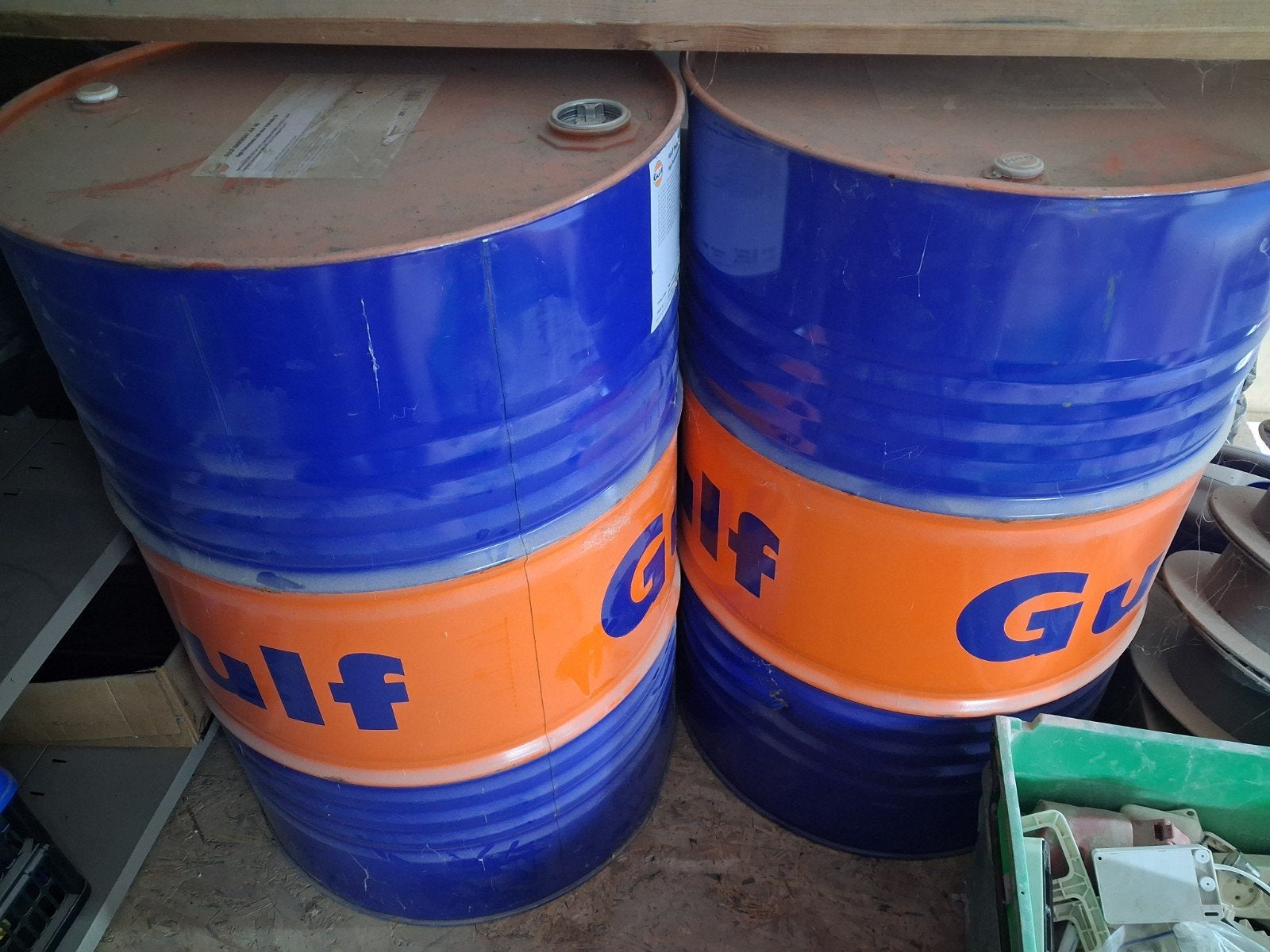200 liter vaten, Doe-het-zelf en Verbouw, Ophalen