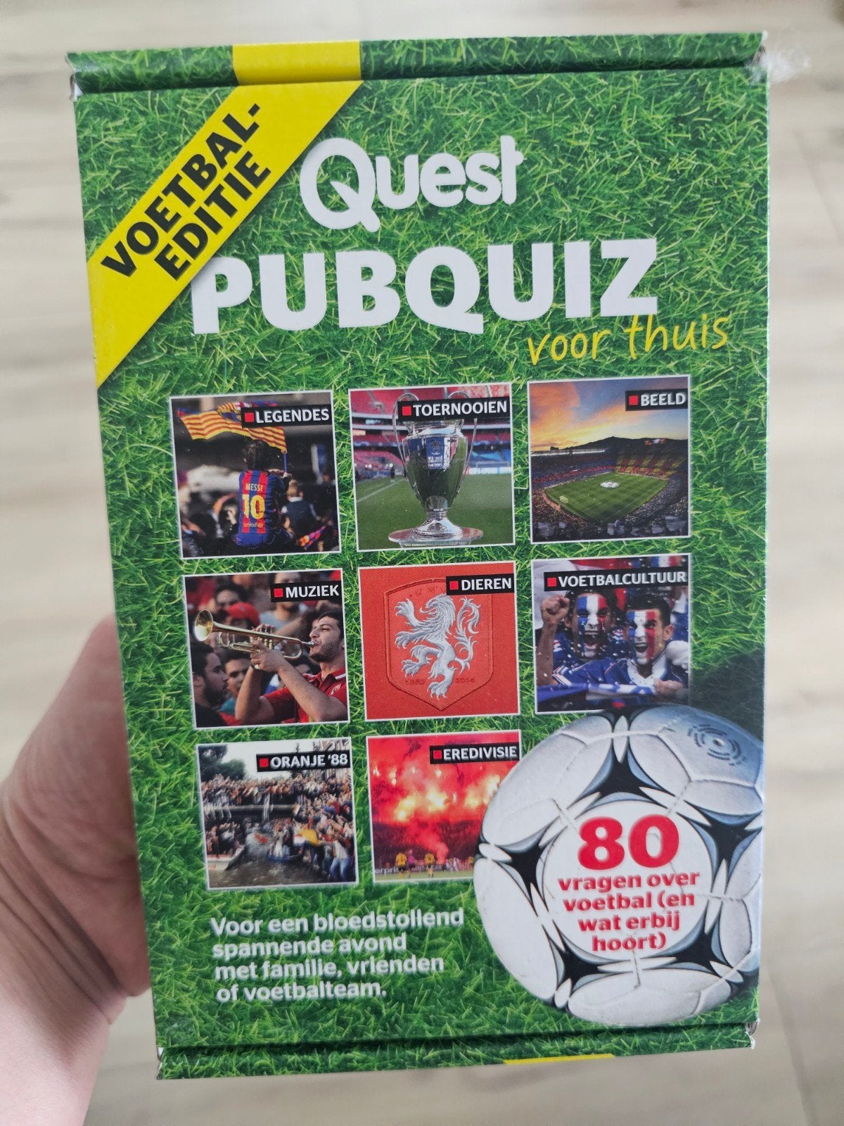 Quest Voetbal pubquiz  - Nieuw!!, Ophalen, Nieuw