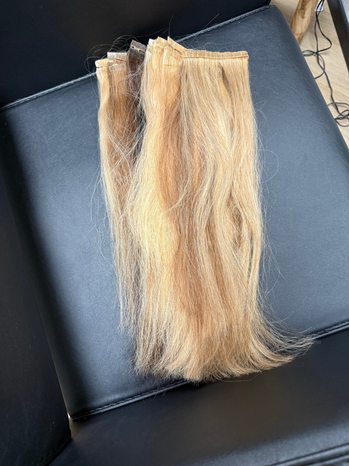 Weft  extensions - Haarverlenging, Ophalen of Verzenden, Gebruikt, Pruik of Haarverlenging