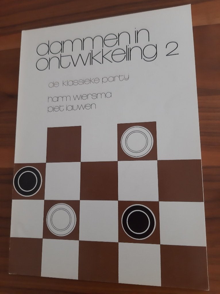 Dammen in ontwikkeling 2 - De klassiek partij, Boeken, Gelezen, Ophalen of Verzenden, Overige sporten, Harm Wiersma en Piet Lauwen
