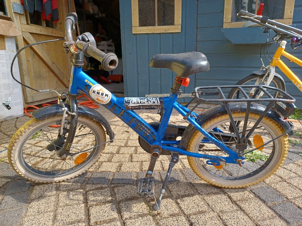 Kinderfiets, Terugtraprem, Ophalen, Overige merken, 16 tot 20 inch