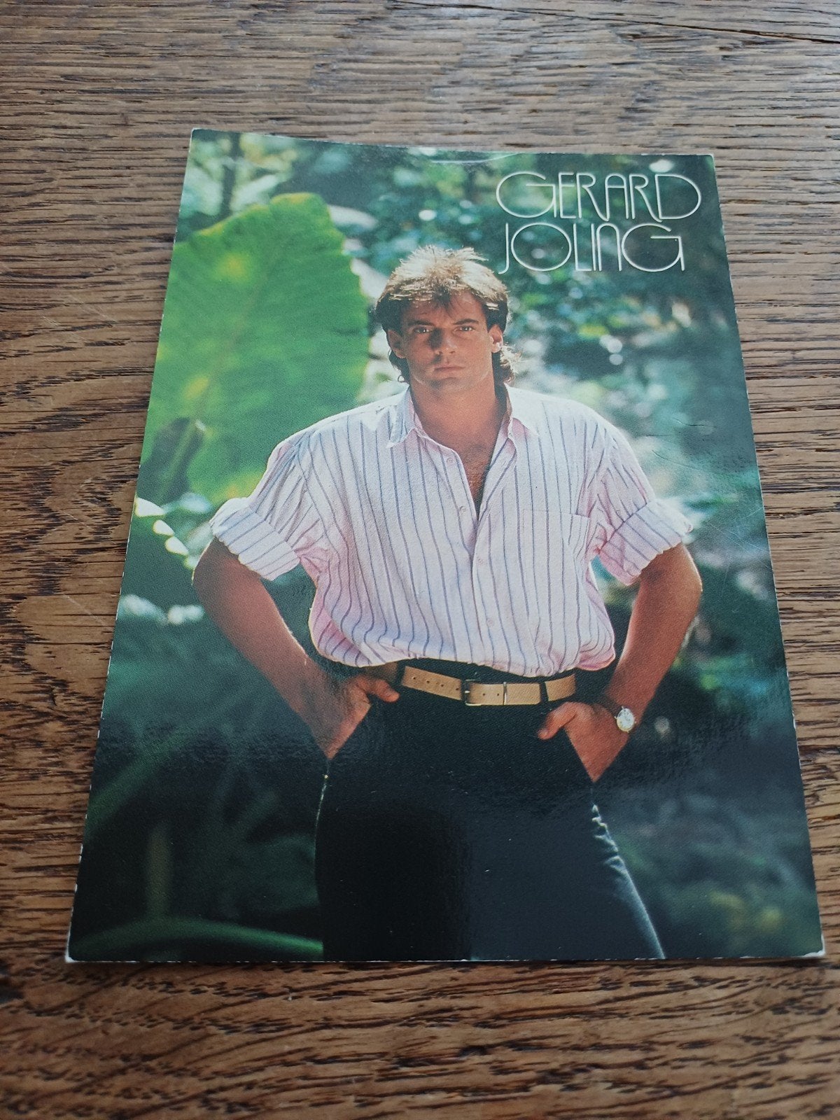 Kaart van   Gerard Joling, Ophalen of Verzenden, Zo goed als nieuw, Foto of Kaart