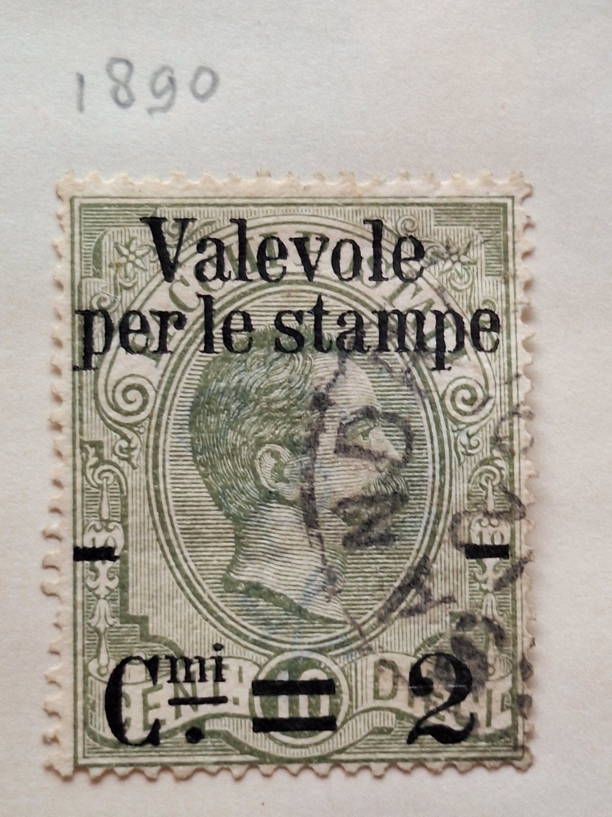 Italiaanse postzegels 'Valevole per stampe I2, Ophalen of Verzenden, Gestempeld