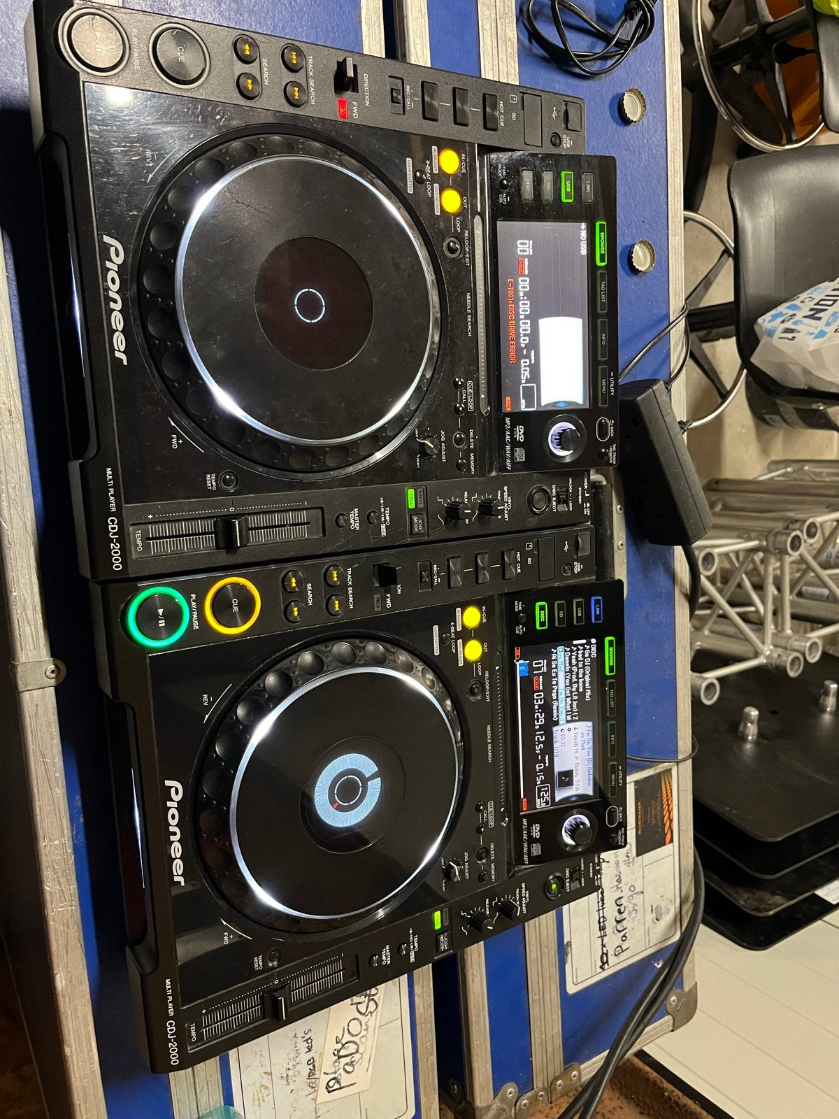 2x Pioneer CDJ-2000, Ophalen, Gebruikt, Dj-set, Pioneer