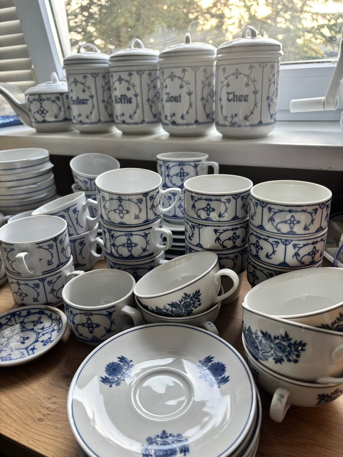 Jager en Maastricht, Huis en Inrichting, Keuken | Servies, Gebruikt, Overige merken, Overige typen, Ophalen of Verzenden