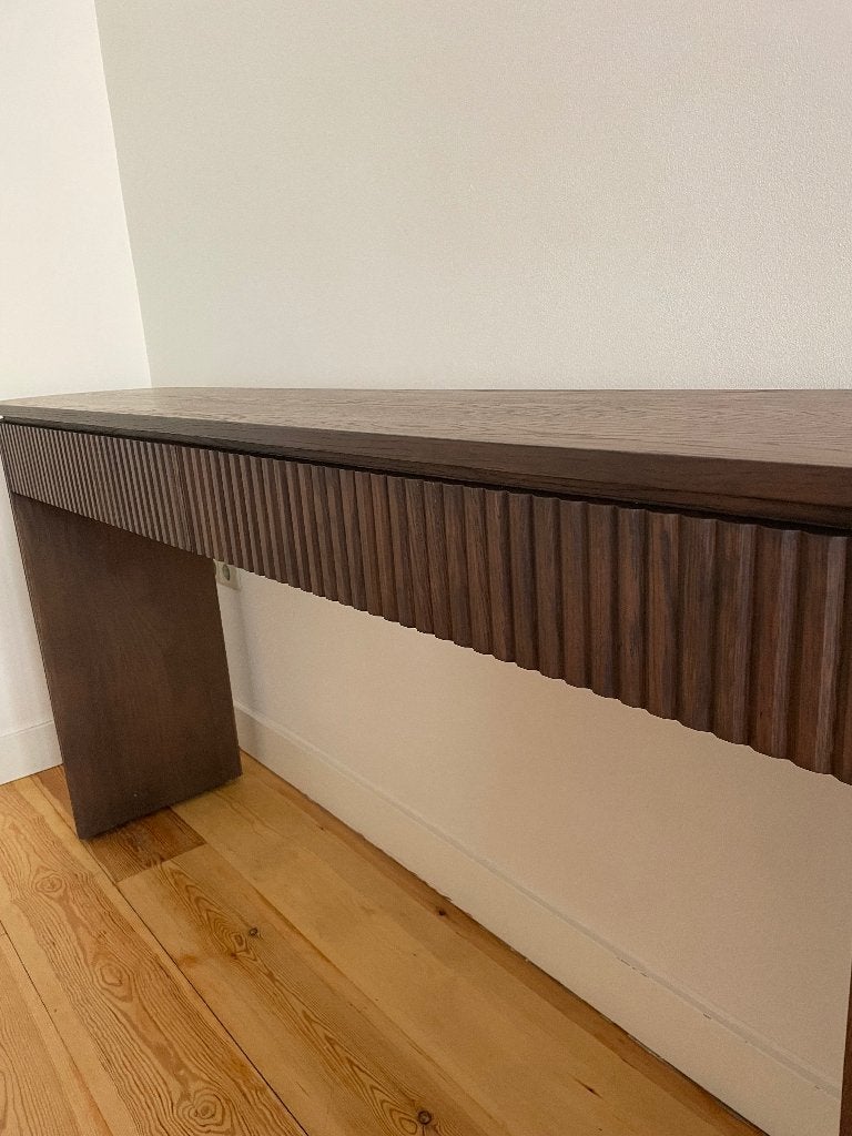 Console table, Huis en Inrichting, Tafels | Sidetables, Ophalen, Eikenhout, Nieuw, Table