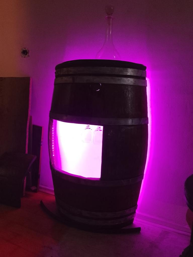 Unieke drankkast van eikenhout whiskyvat (in de maak), Ophalen of Verzenden