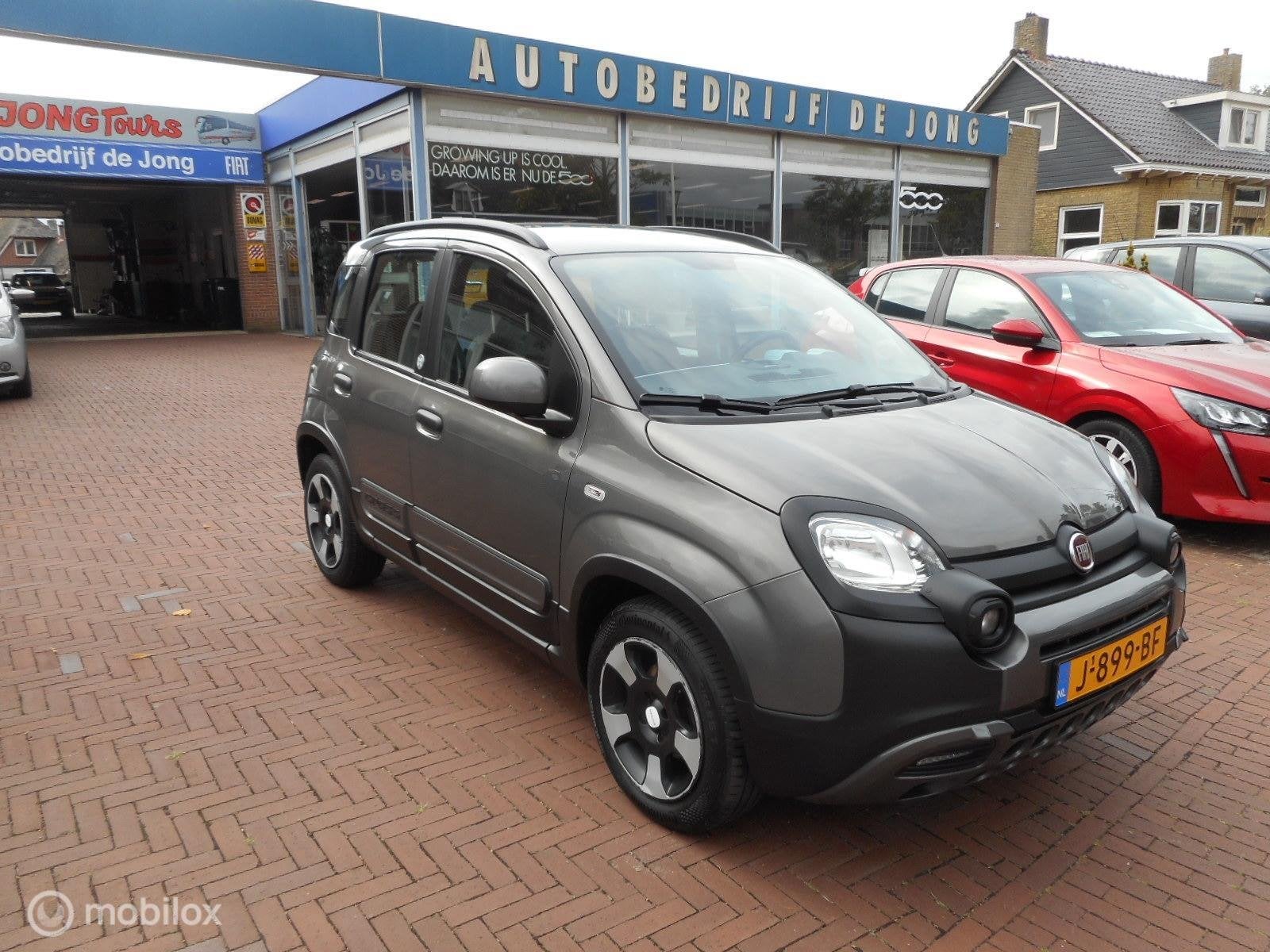 Fiat Panda 1.0 Hybrid Launch Edition METALLIC LAK+RESERVEWIE, Auto's, Fiat, Voorwielaandrijving, Euro 6, Panda, 4 stoelen
