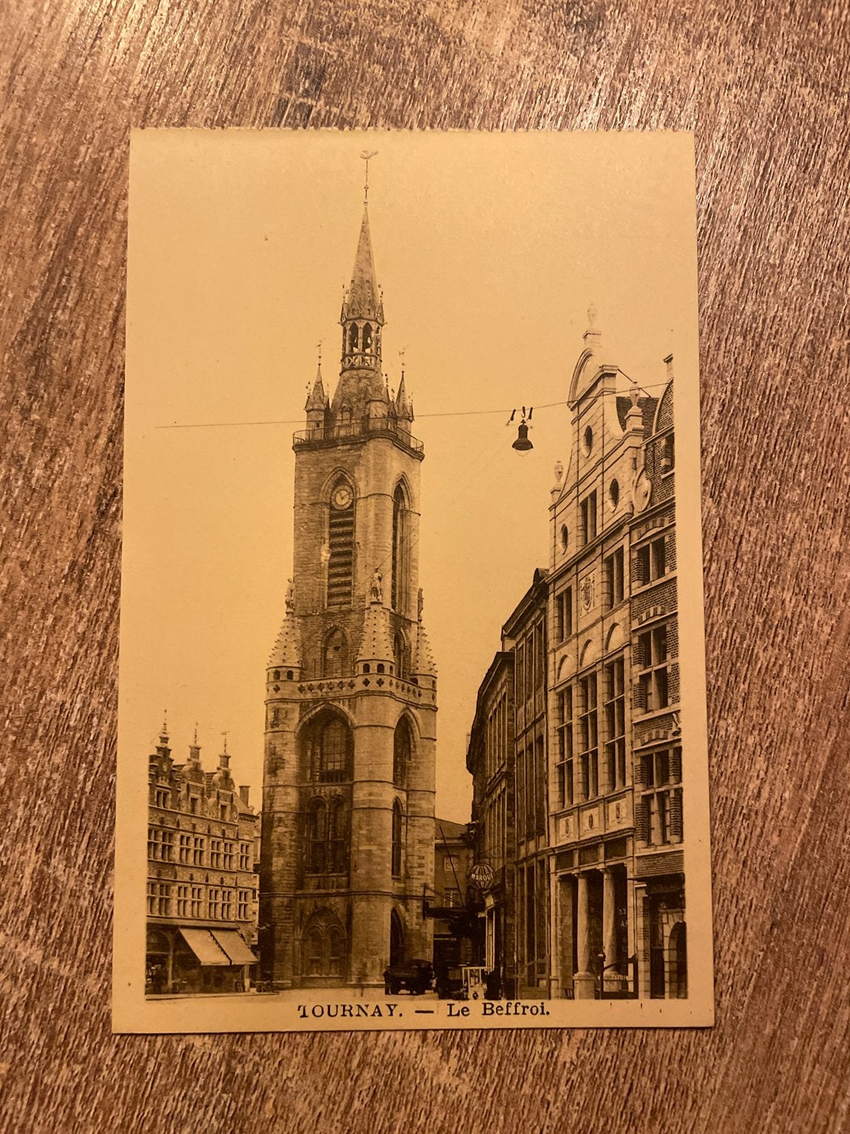 Oude prentkaart Doornik - Het Belfort, Ophalen of Verzenden, Ongelopen, Henegouwen