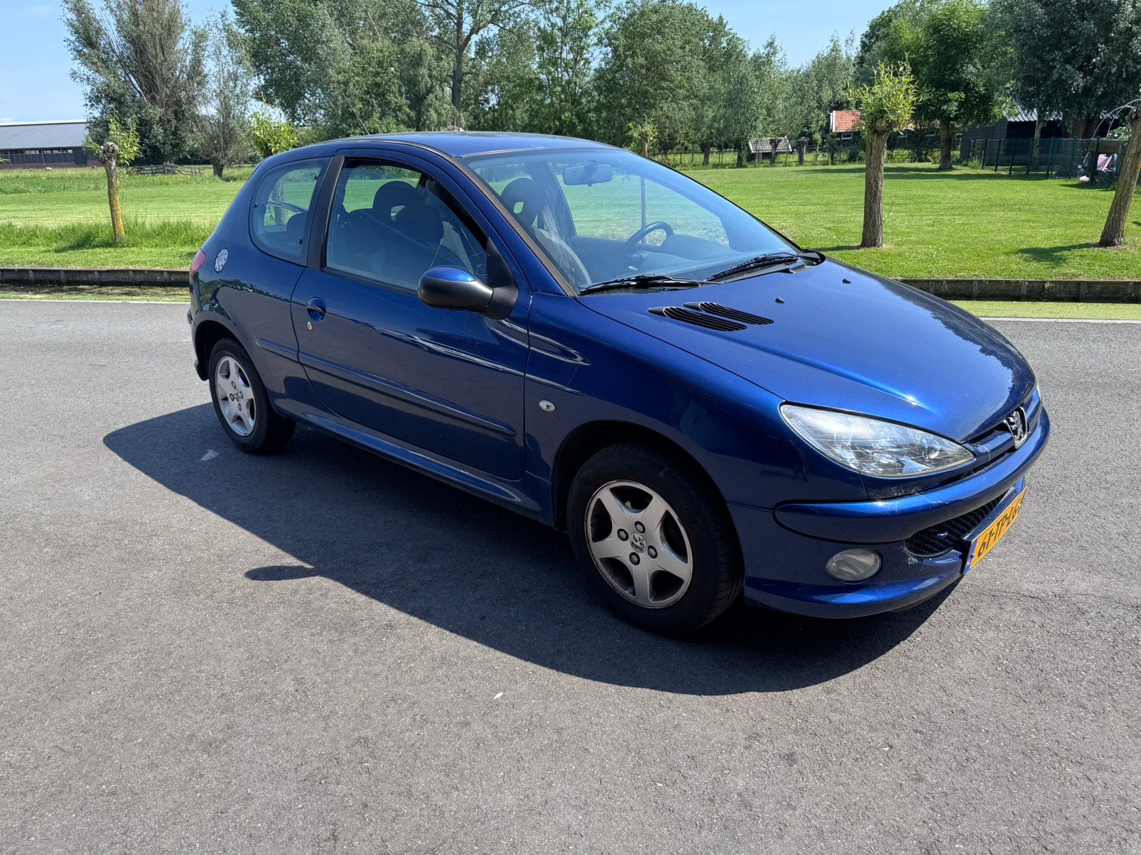 Peugeot 206 1.4 3D 2007 Blauw, Auto's, Peugeot, Particulier, Benzine, D, Hatchback, Handgeschakeld, Origineel Nederlands, Blauw