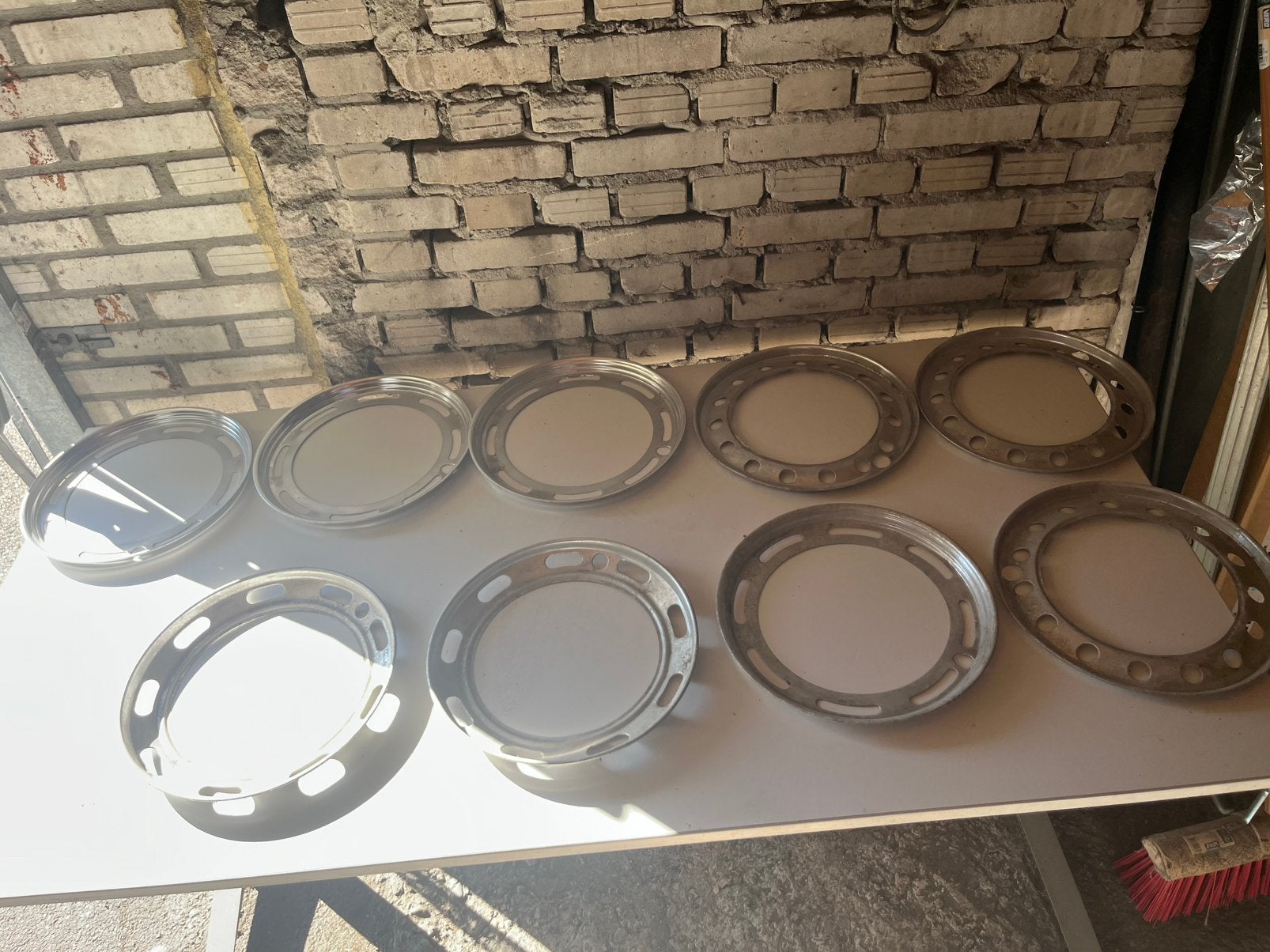 Oldtimer vintage velg sierringen 12 inch lijkt mij, Auto diversen, Ophalen of Verzenden, Gebruikt