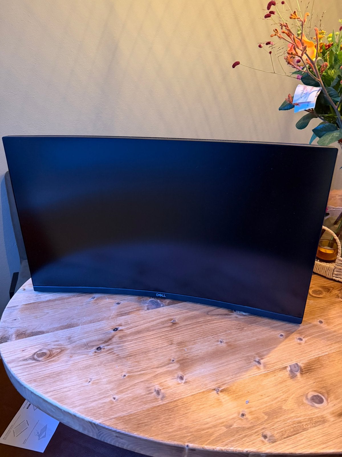 Dell gaming monitor S2722DGM curved 27 inch, IPS, Curved, Zo goed als nieuw, Ophalen