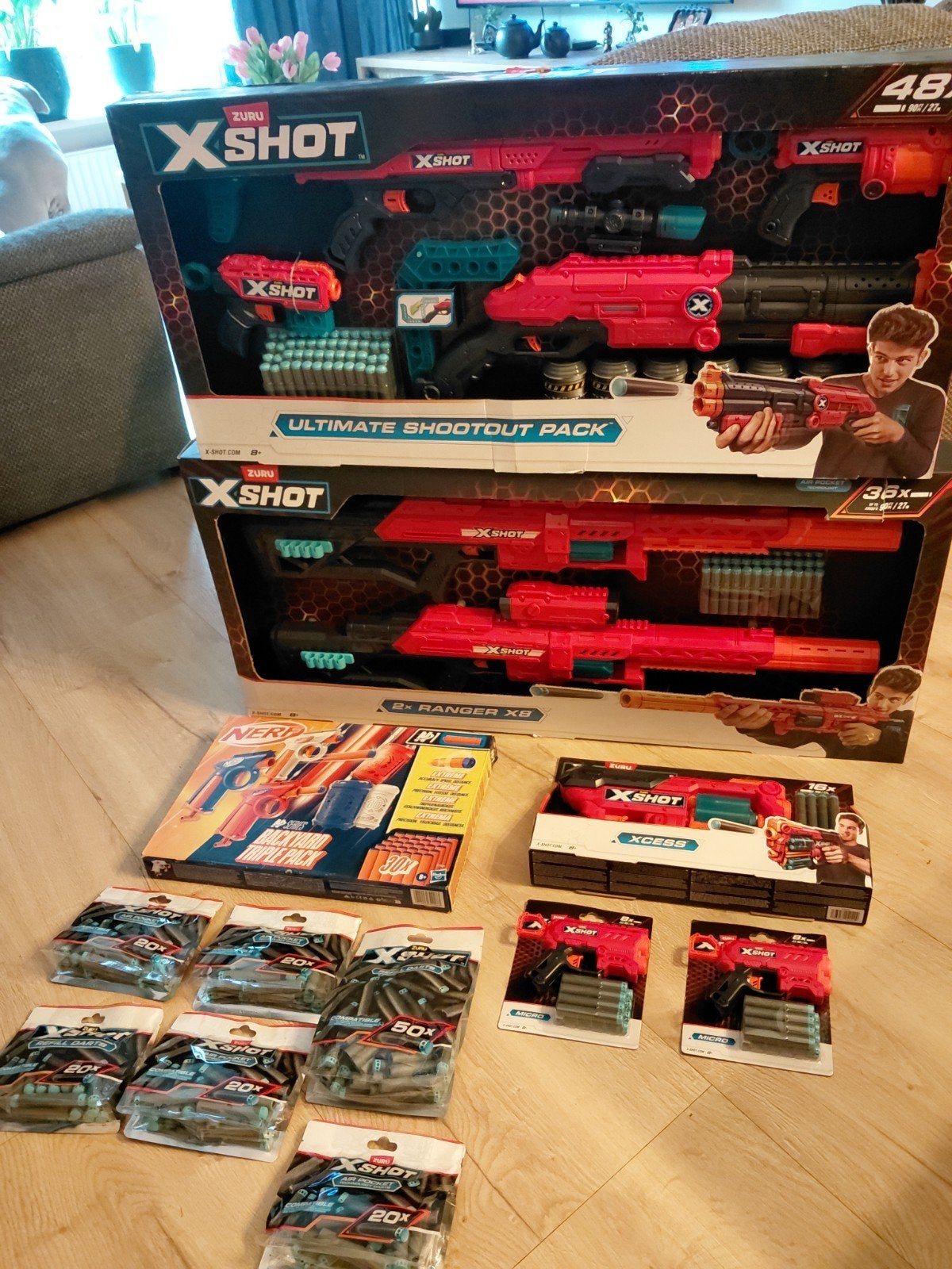 partij X shot en nerf, Diversen, Ophalen, Nieuw