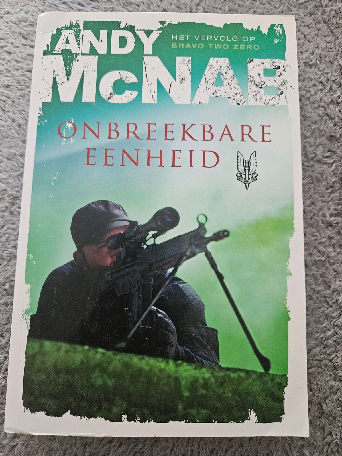 Onbreekbare Eenheid - Andy McNab (SAS Thriller), Ophalen of Verzenden, Gelezen, Andy McNab, Wereld overig