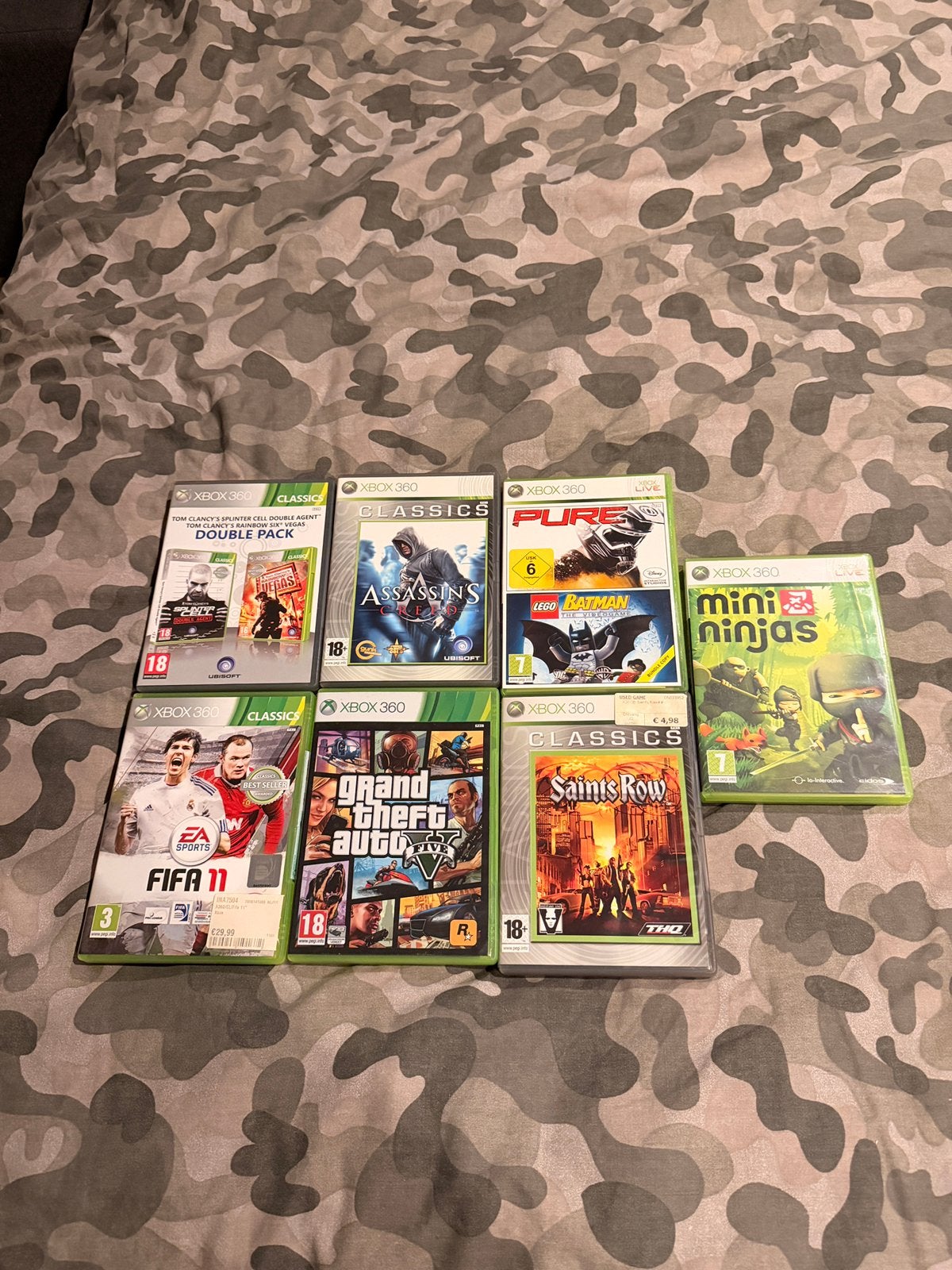 Mooie Collectie Xbox 360 Games (7 doosjes) - Met boekjes!, Gebruikt, Overige genres, 1 speler, Ophalen of Verzenden
