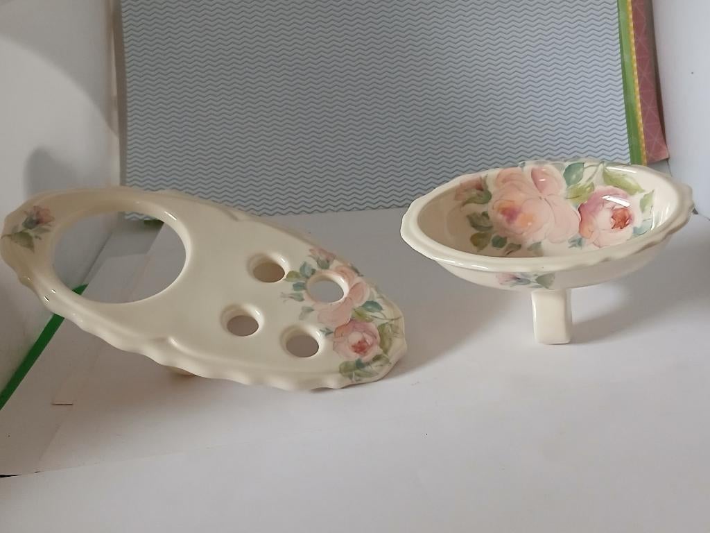 Hadida Zeepbakje en Tandenborstel/beker Houder.Jaren 80, Ophalen of Verzenden, 25 tot 50 cm, Overige typen, Minder dan 100 cm