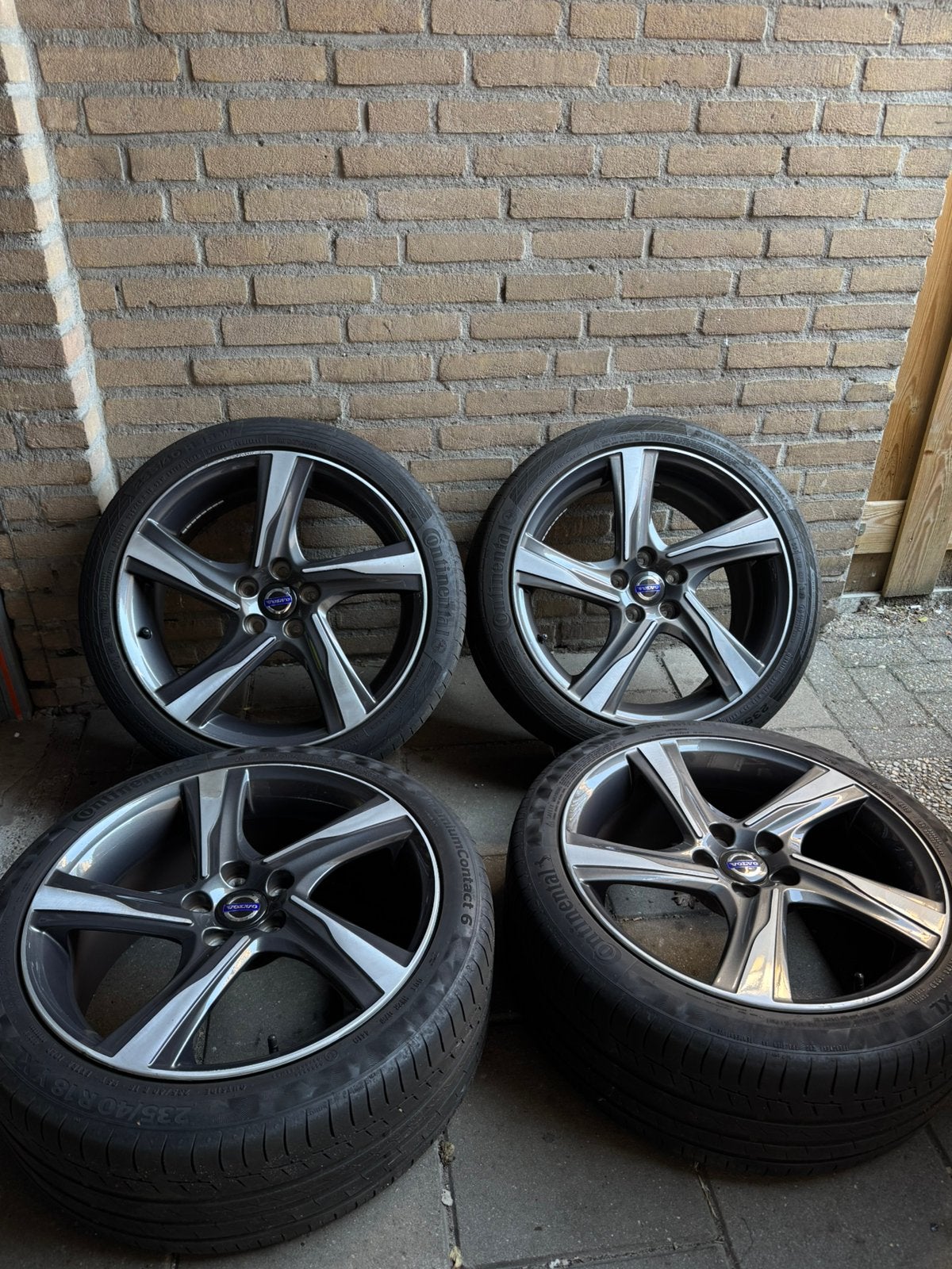 Volvo V60 Ixion II / R-Desgin 18” Velgen, Auto-onderdelen, Banden en Velgen, Ophalen, 18 inch, Banden en Velgen, 235 mm