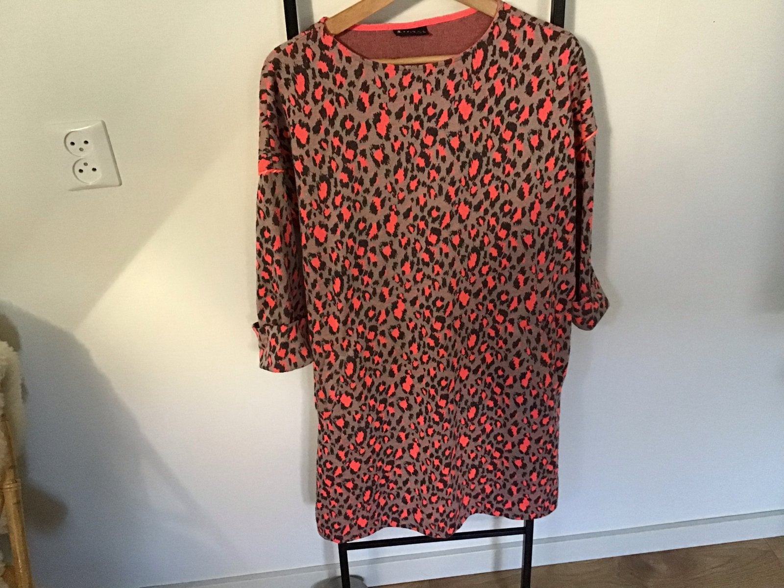 C&A Premium jurk met luipaardprint - Maat M, Kleding | Dames, Maat 38/40 (M), Meerkleurig, Ophalen of Verzenden, Gedragen