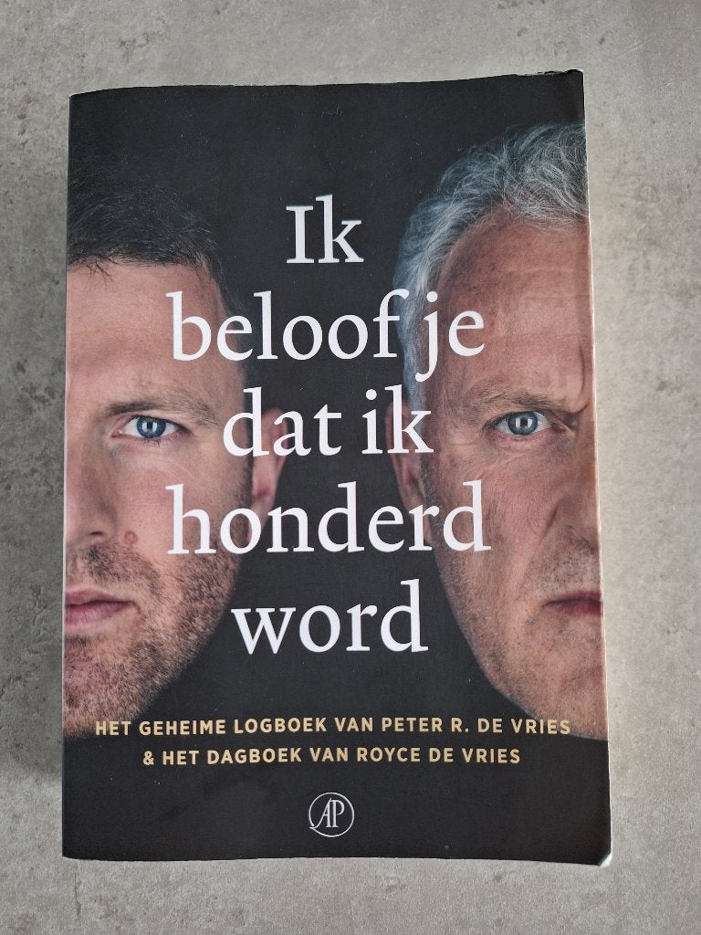 Ik beloof je dat ik honderd word - Peter R. de Vries, Boeken, Ophalen of Verzenden, Gelezen, Overige