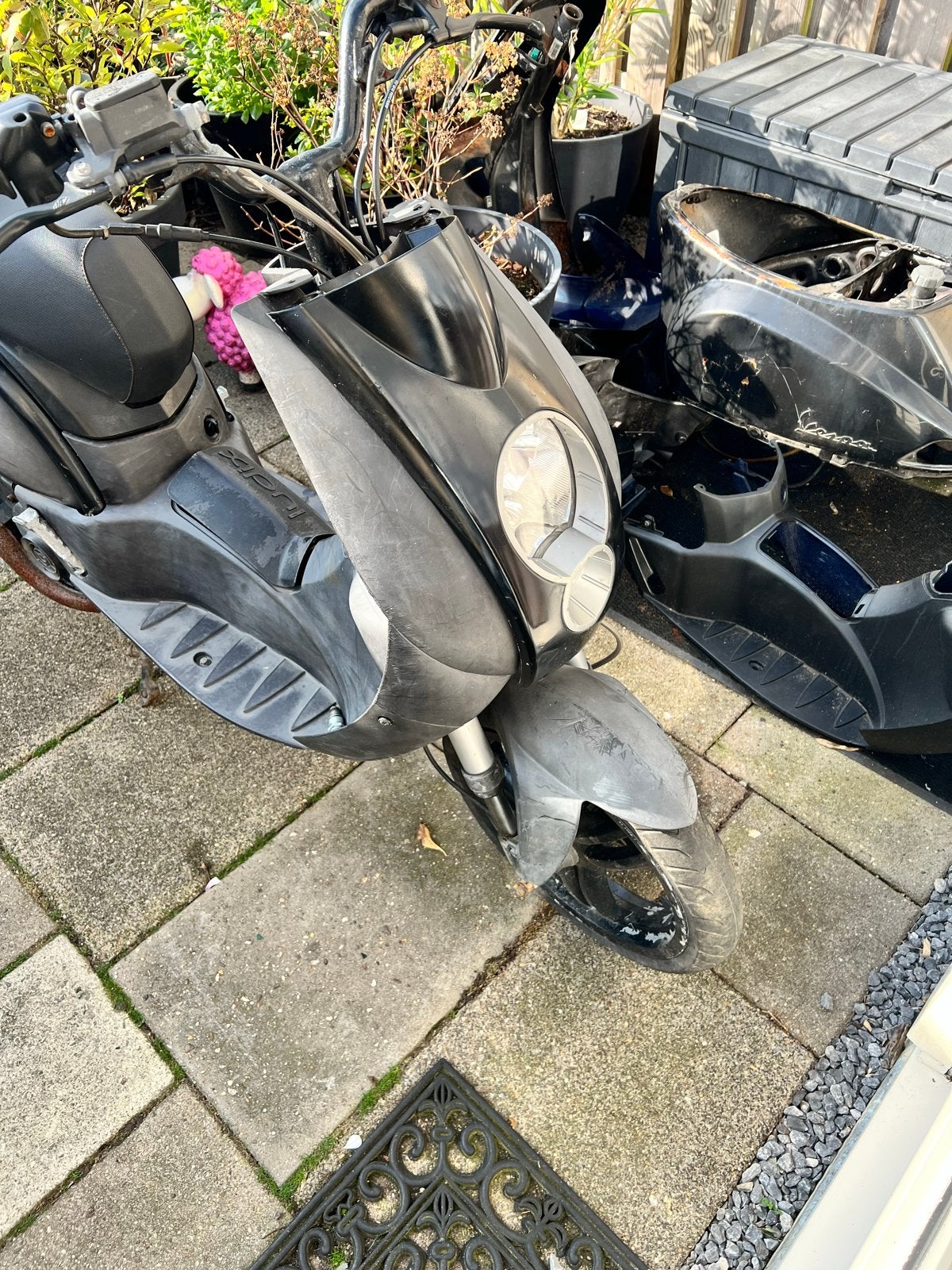 Peugeot Ludix 50cc Gele Kenteken - Opknapper, Fietsen en Brommers, Ophalen, Tweetakt, Gebruikt, Maximaal 45 km/u