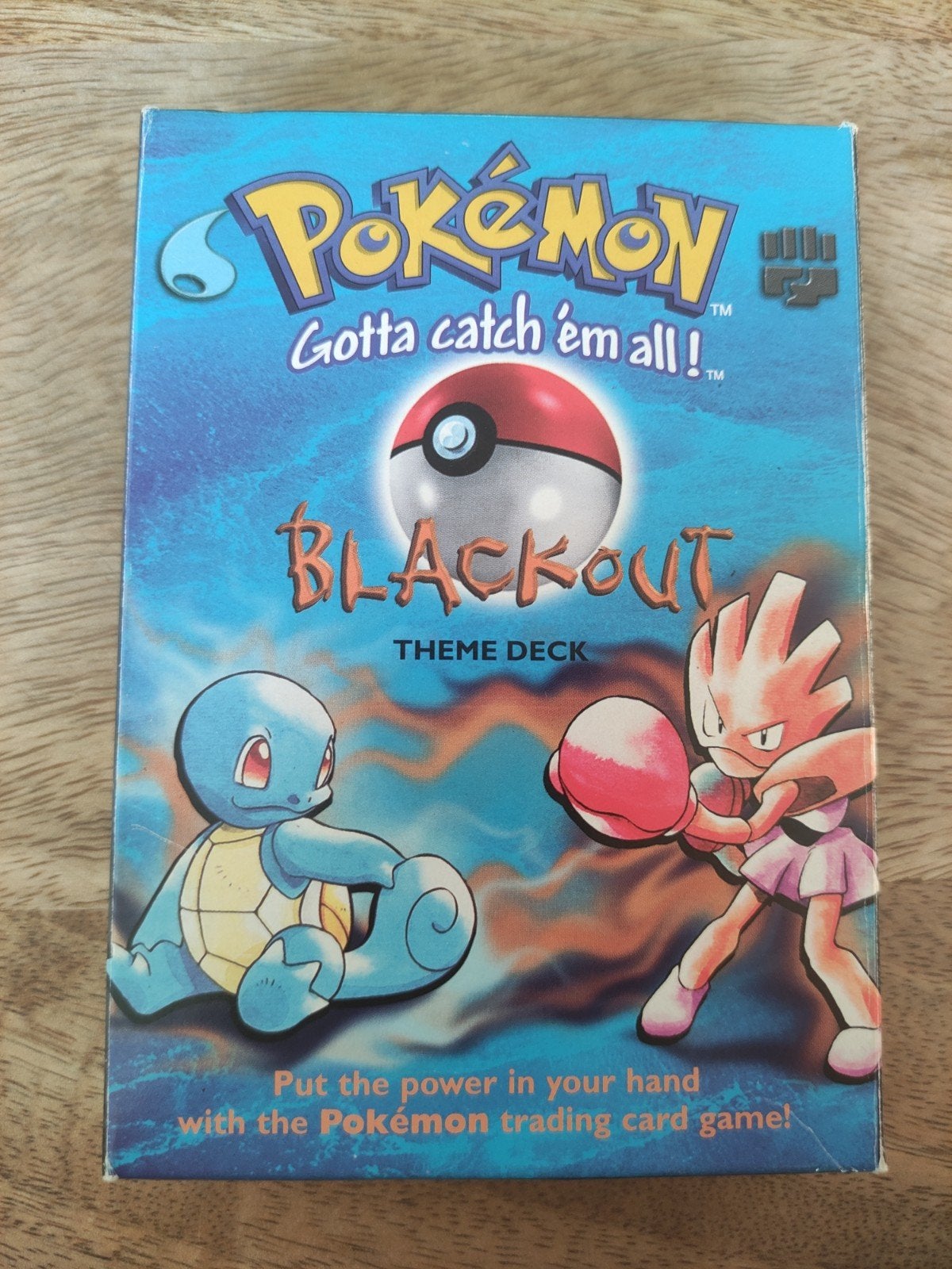 pokemon blackout theme deck compleet, Ophalen of Verzenden, Zo goed als nieuw