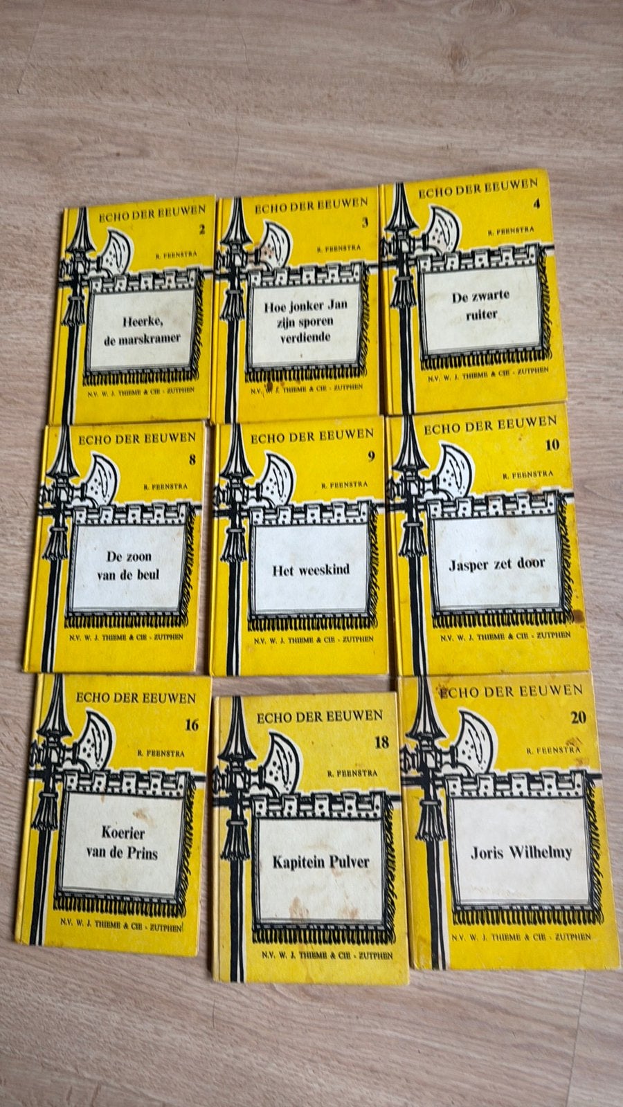 Echo der eeuwen.Collectersitem.R.Feenstra.10 euro per boekje, Ophalen of Verzenden