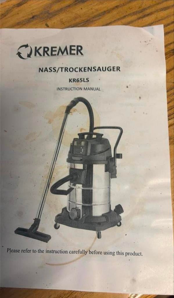 Nat&droogzuiger, Witgoed en Apparatuur, Ophalen of Verzenden