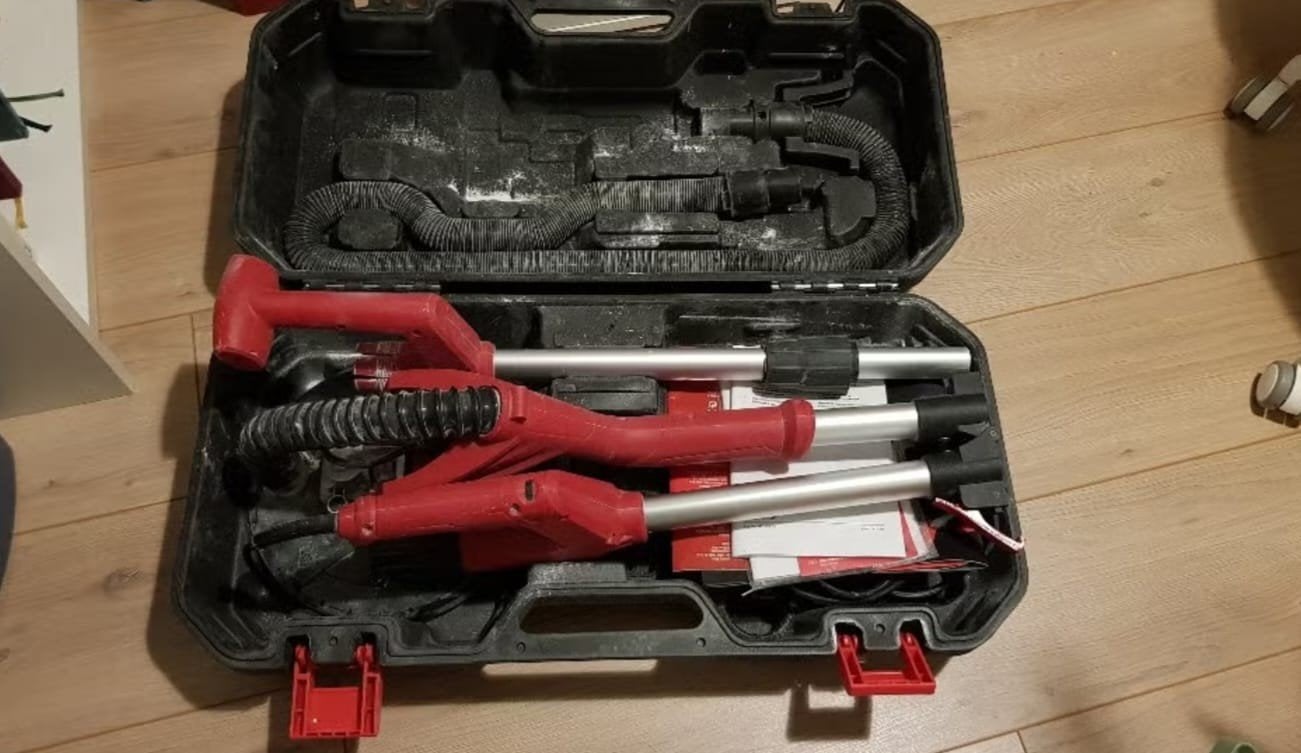 Einhell TE-DW 225 X Wand- en plafondschuurmachine, Doe-het-zelf en Verbouw, Ophalen of Verzenden, Gebruikt, Minder dan 600 watt