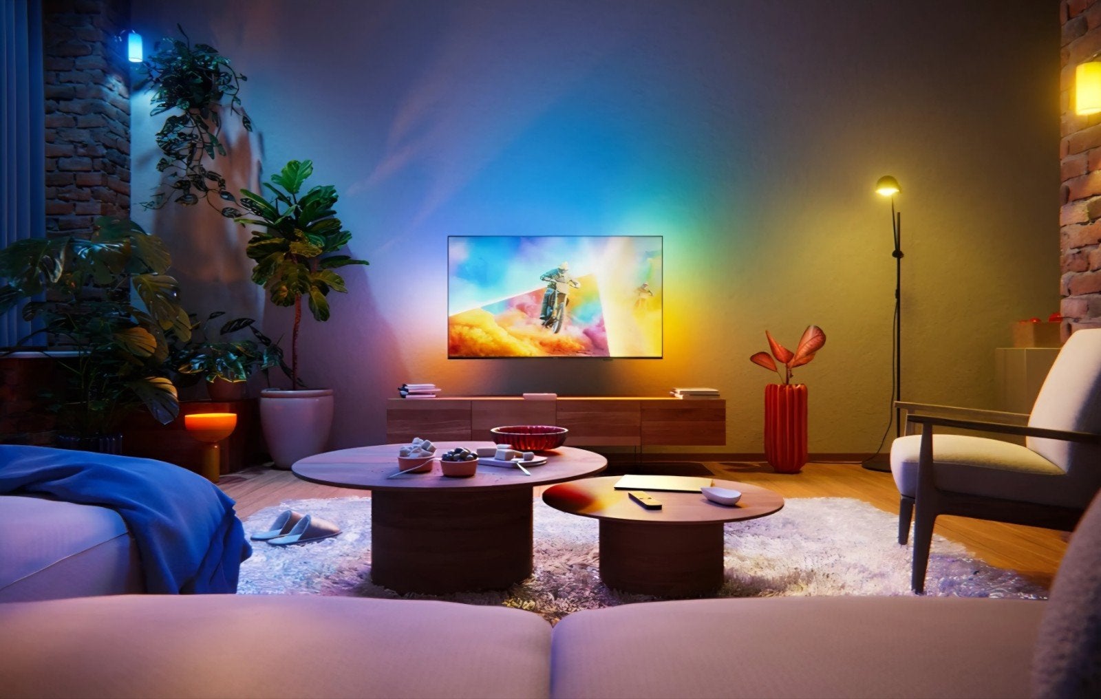 NIEUWE! Philips Ambilight 55PQS8501/12 (2026) 55 inch, Philips, QLED, 50 Hz, Nieuw