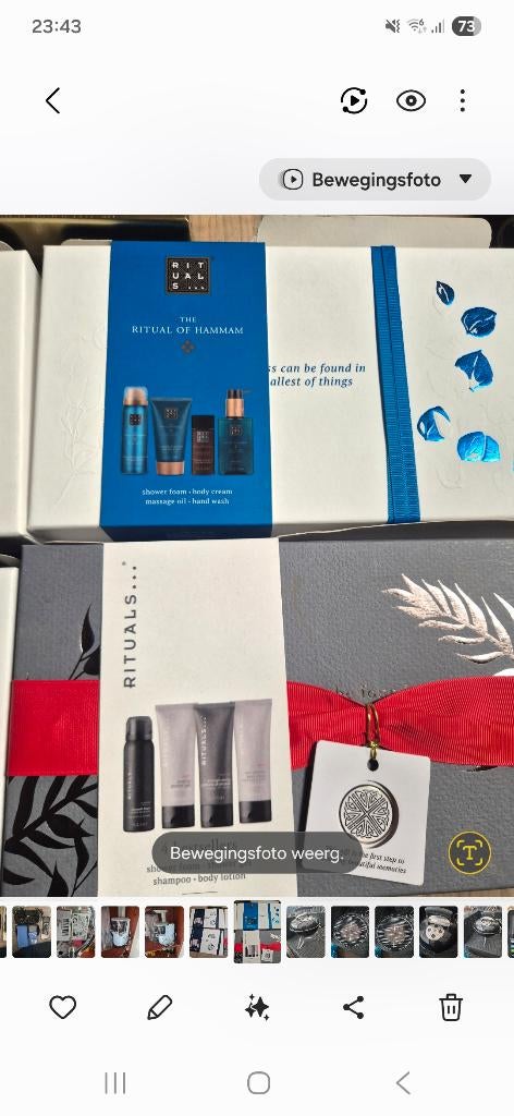 Rituals gift set, Ophalen of Verzenden, Nieuw, Bad & Douche