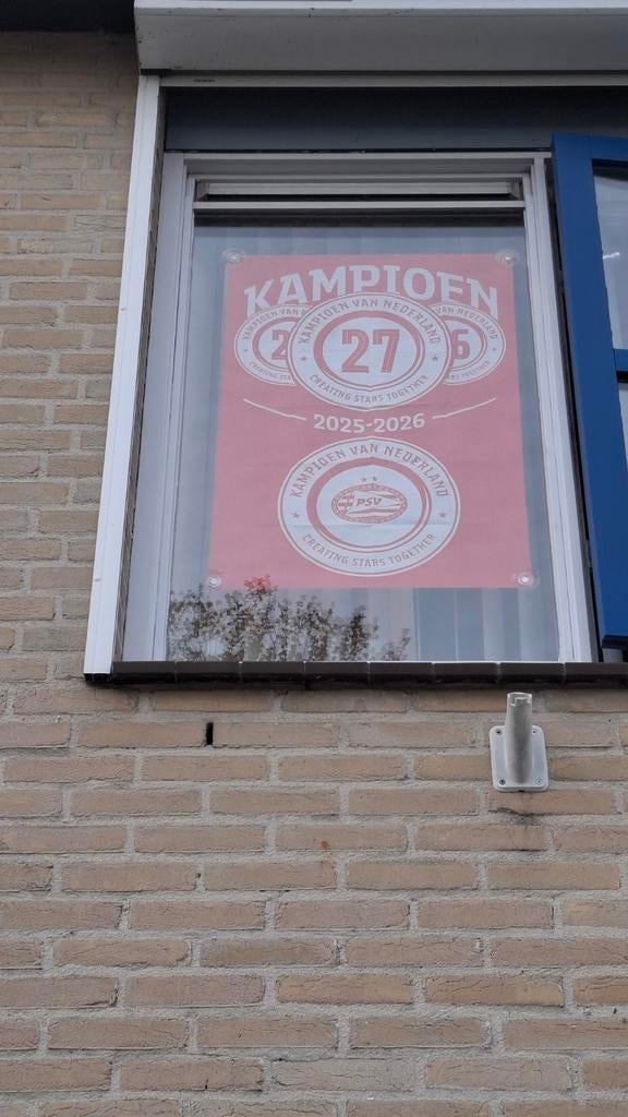 PSV vlag 60*90 cm, Ophalen of Verzenden, Nieuw