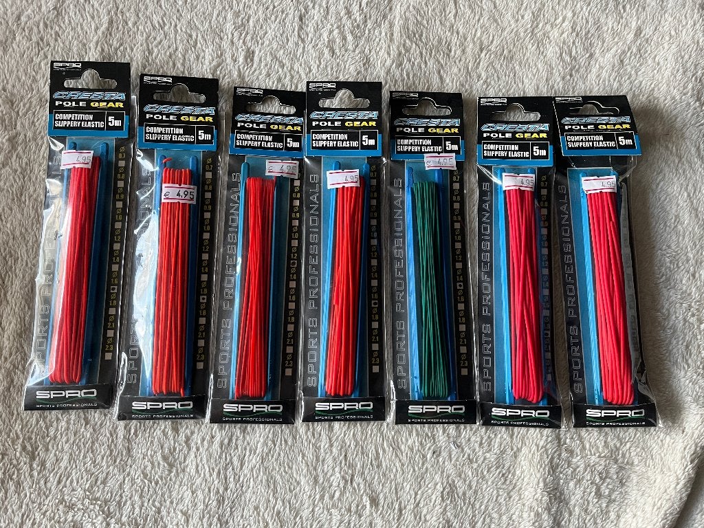 adv 115 / NIEUW mixset 7 pakjes elastiek CRESTA, Ophalen of Verzenden, Nieuw, Overige typen