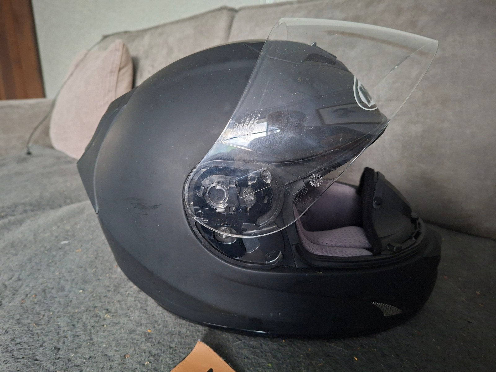 HJC FG-15 Integraalhelm - Maat M (58cm), Motoren, Kleding | Motorhelmen, Integraalhelm, HJC, Tweedehands, Ophalen of Verzenden