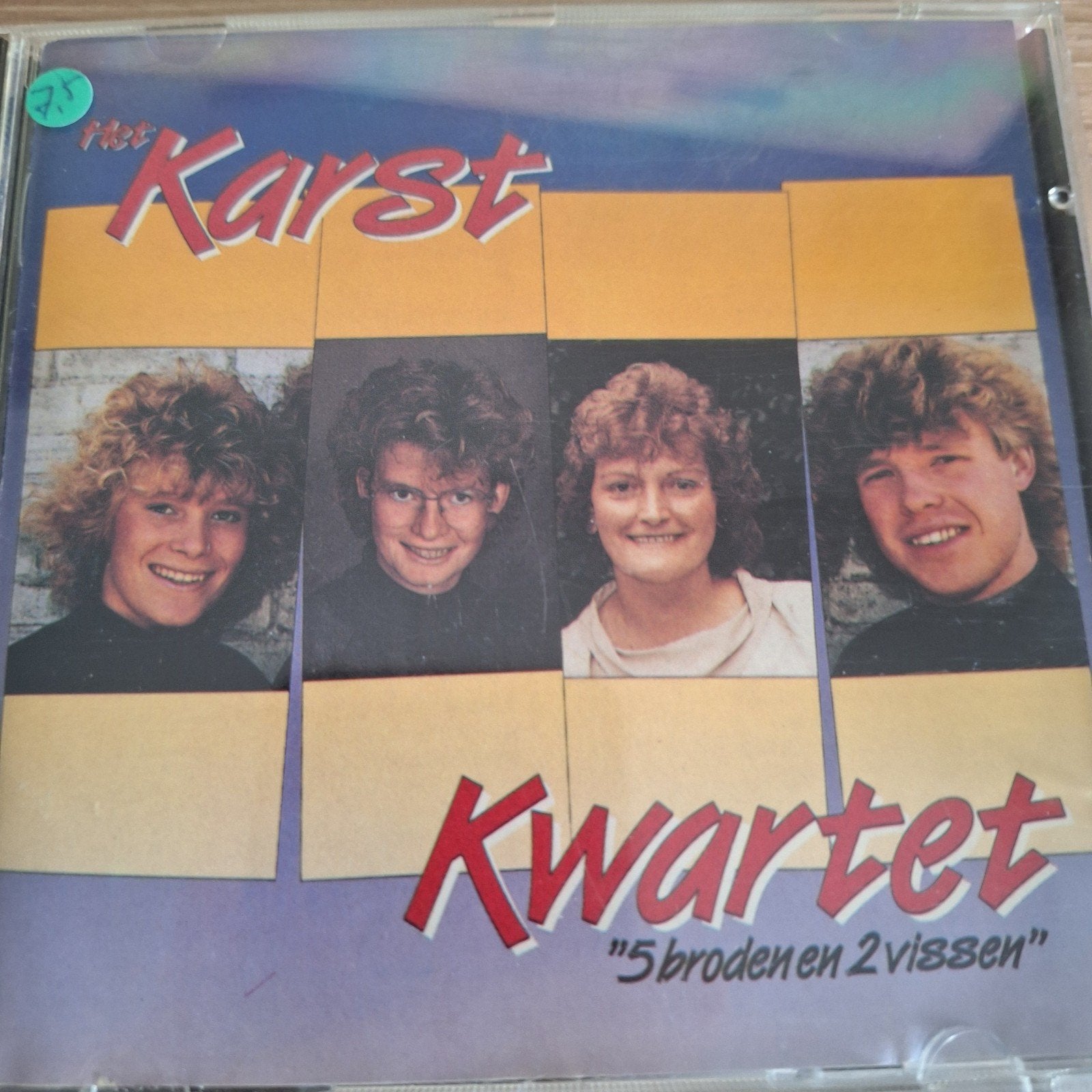 Het Karst Kwartet - 5 Broden en 2 Vissen CD, Ophalen of Verzenden, Gebruikt, Gospel, Album