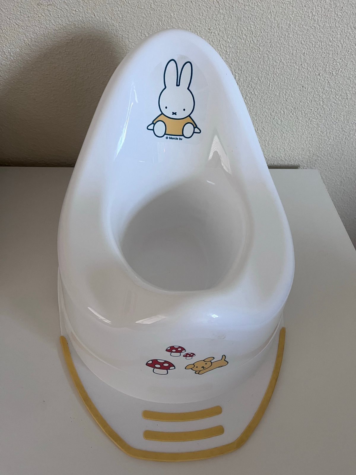 Nijntje potje wit met geel, Ophalen of Verzenden, Nieuw