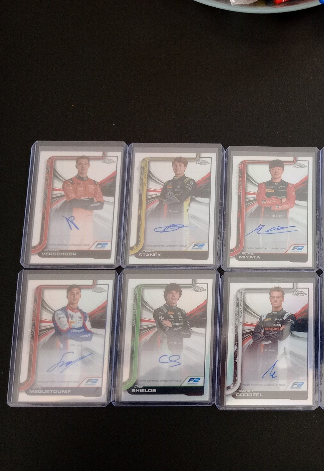 Topps 2025 Formule 2 Handtekening Kaartjes, Ophalen of Verzenden, Nieuw, Formule 1