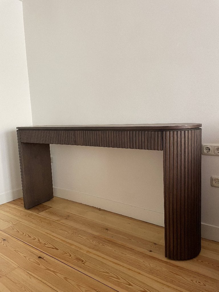 Console - Vanity Desk - Consoletafel, Huis en Inrichting, Tafels | Sidetables, Ophalen, Eikenhout, Nieuw, Wodden Console