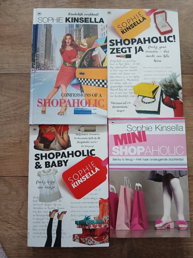 Shopaholic boeken, Ophalen of Verzenden, Zo goed als nieuw