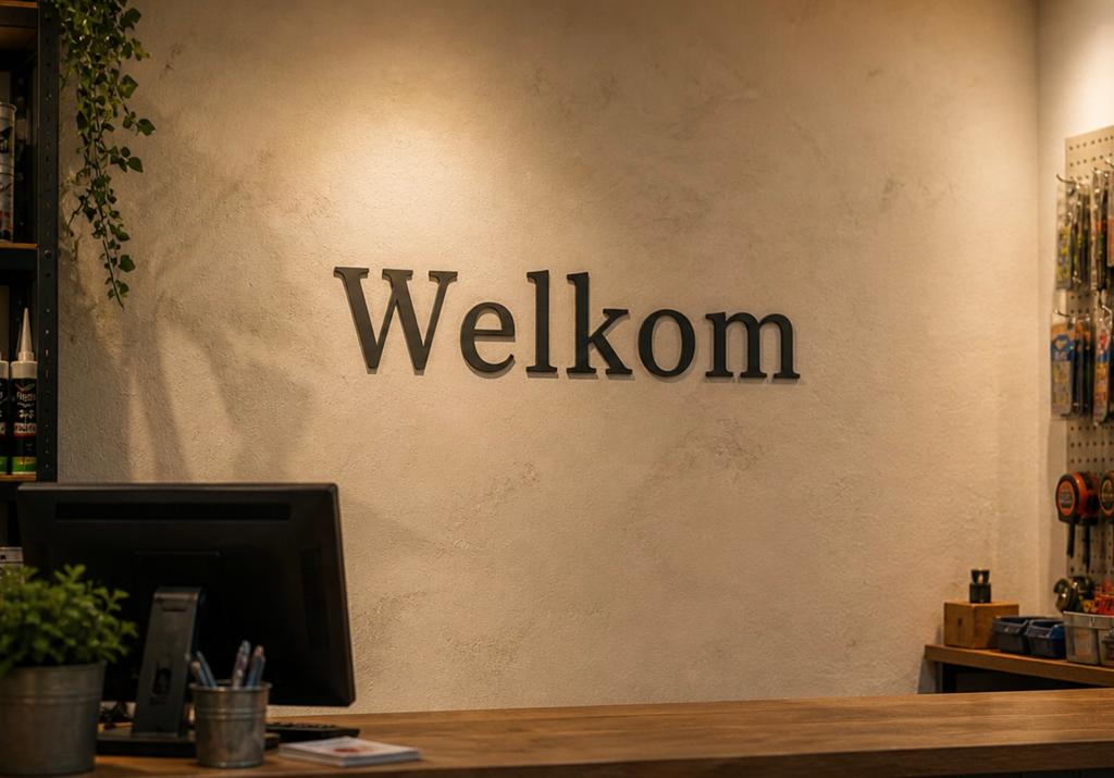 3D tekst op maat, Ophalen of Verzenden, Nieuw