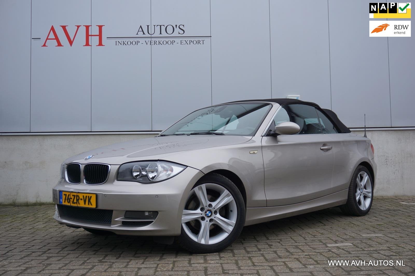 BMW 1-serie Cabrio 118i High Executive, 1-Serie, 4 stoelen, Handgeschakeld, Euro 4